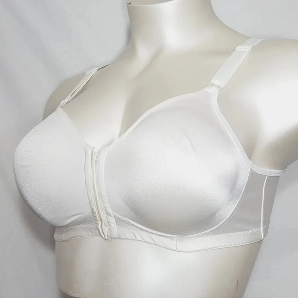 38C Playtex Sensationally Sleek Wire Free Bra White NWOT - Picture 3 of 7